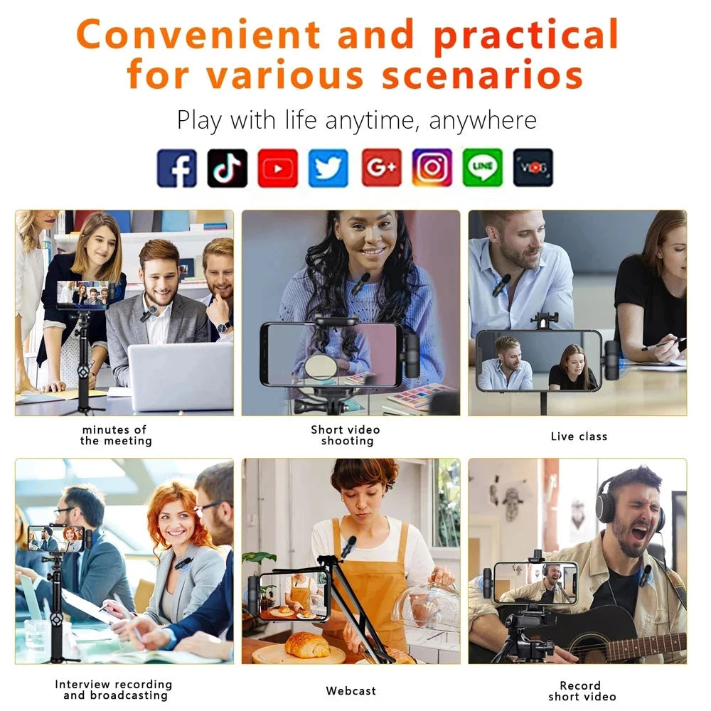 Pocket Wireless Lavalier Mic